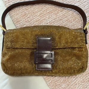 Fendi Beaded Baguette Bag
